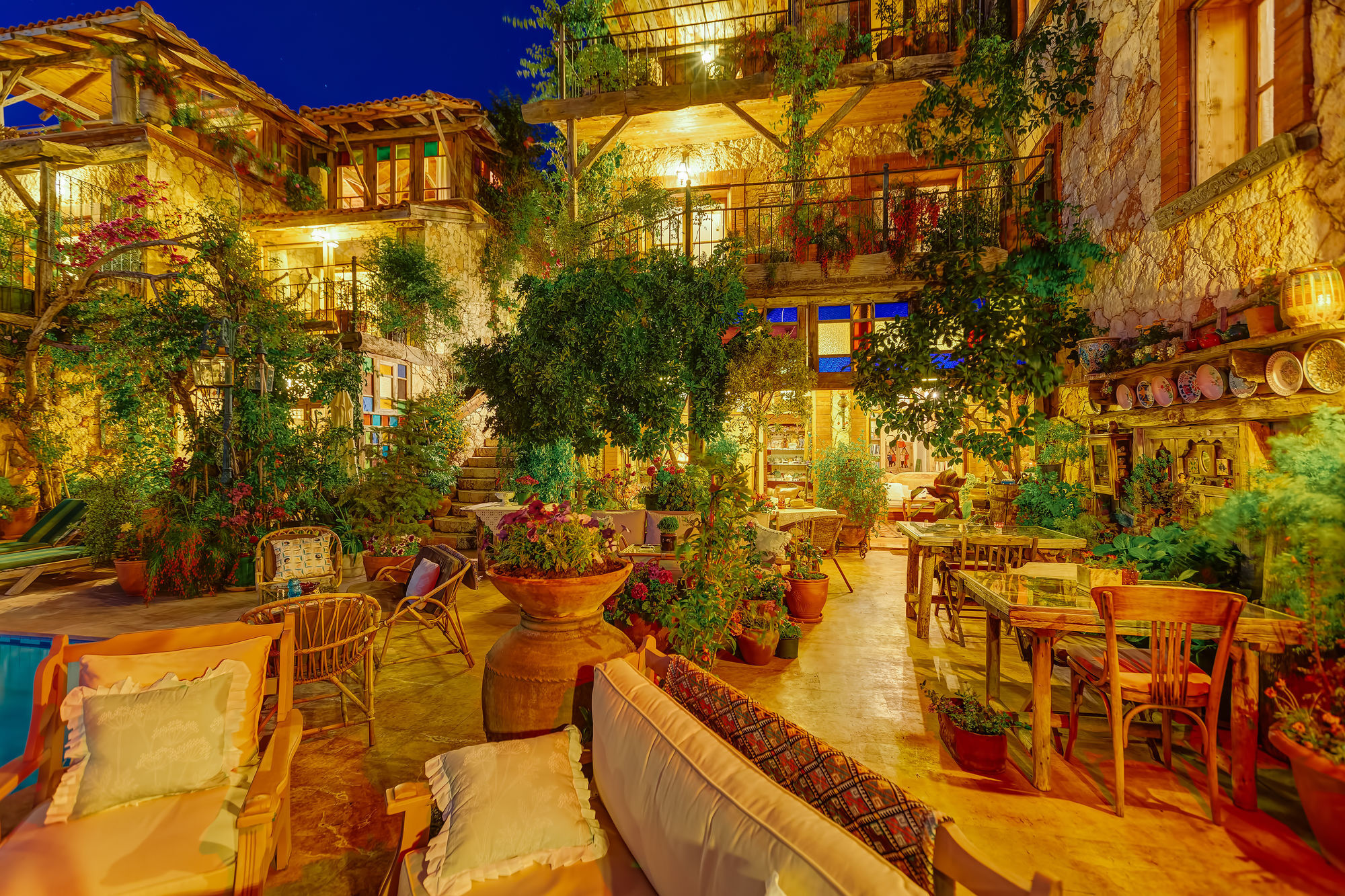 Fidanka Hotel Kalkan Exterior photo